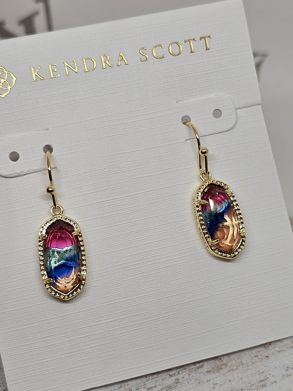 Kendra Scott Lee Drop Earrings In Sorbet